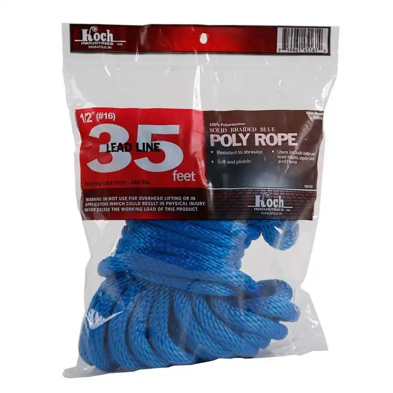 Koch Industries Polypropylene, Solid Braid Rope
