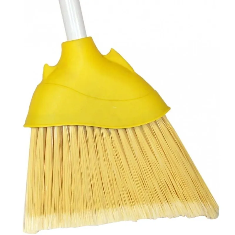 DQB Industries Household Angled Broom with Flagged Synthetic Tip