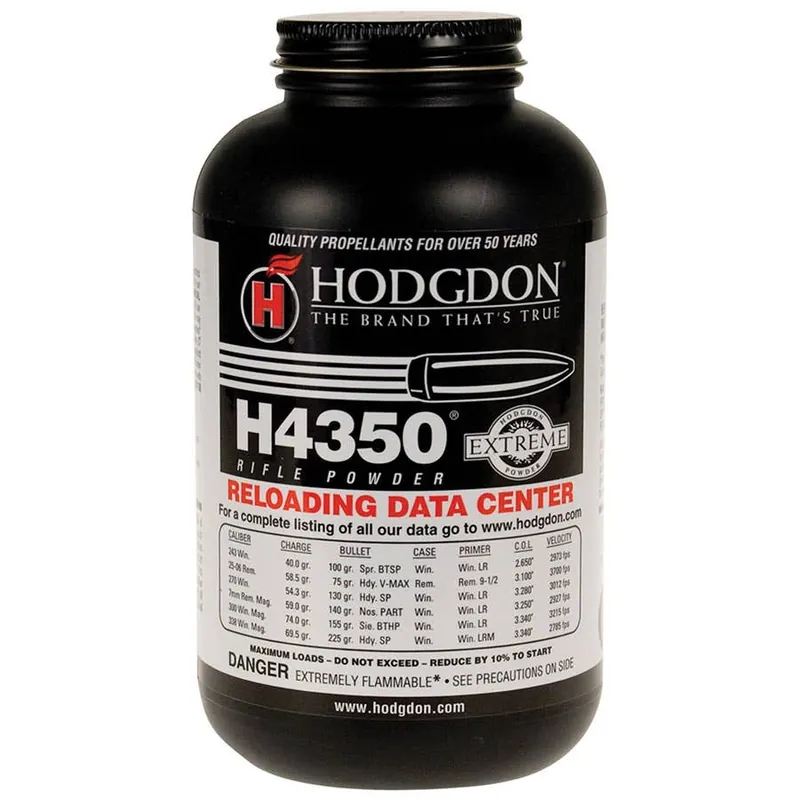 Hodgdon H4350 Extreme Rifle Powder