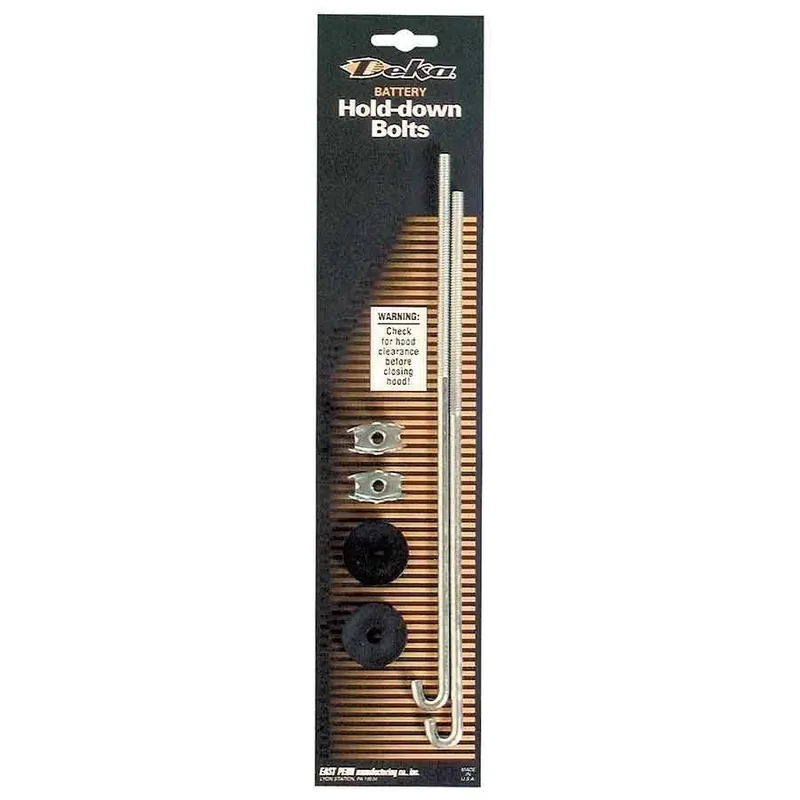 East Penn J-Style Bolt Hold Downs