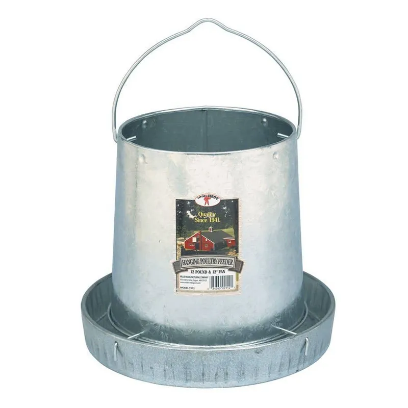 Little Giant Hanging Metal Poultry Feeder
