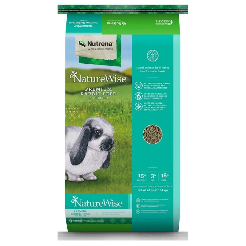 Nutrena NatureWise 15% Premium Rabbit Feed