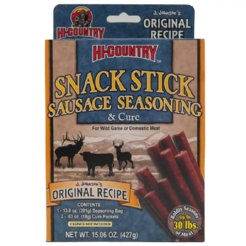 Hi-Country Domestic Meat and WILD GAME Snack Stick Sausage Seasoning