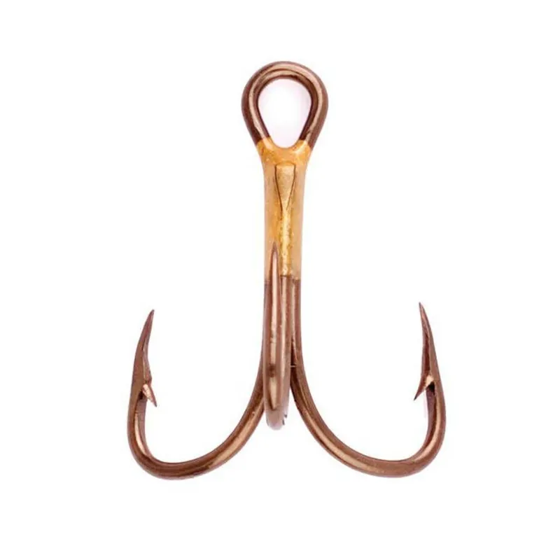Eagle Claw 2X Strong Curved Point Treble Hooks