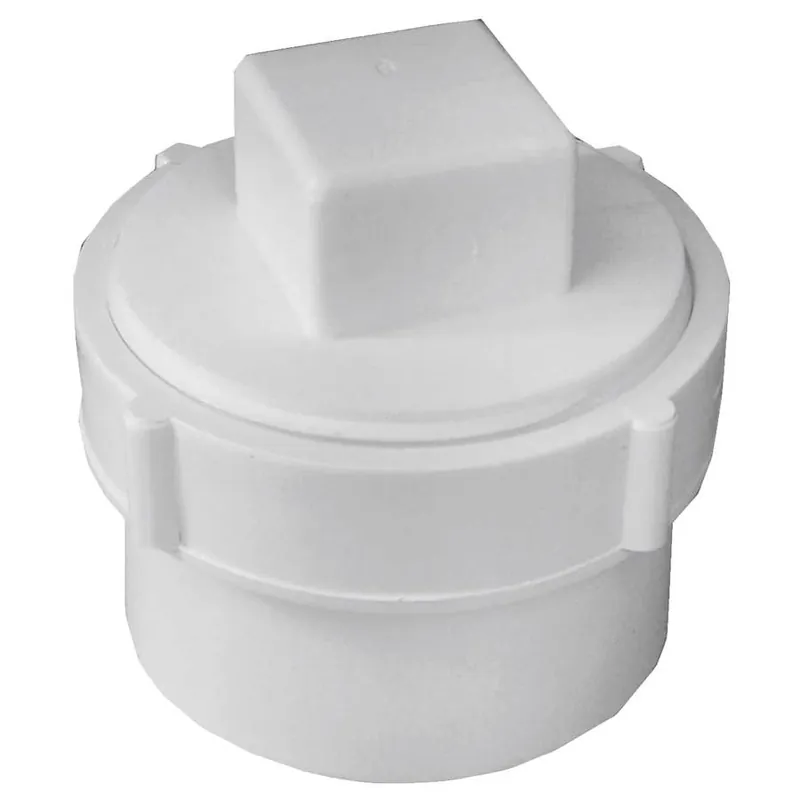 Genova PVC Fitting Cleanout with Threaded Plug