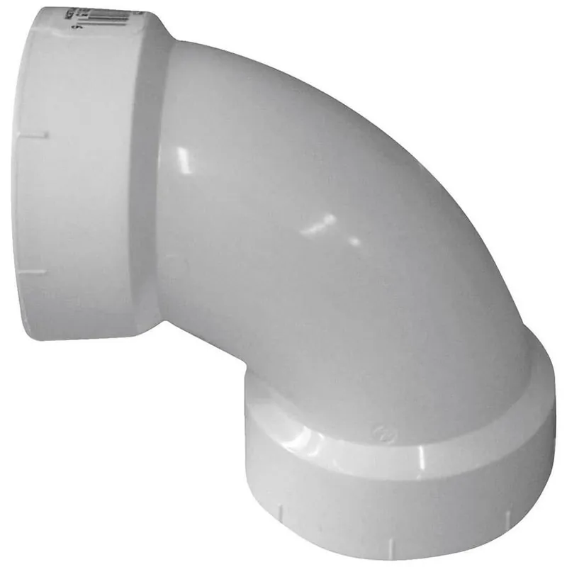 Genova PVC 90 Degree Sanitary Elbow