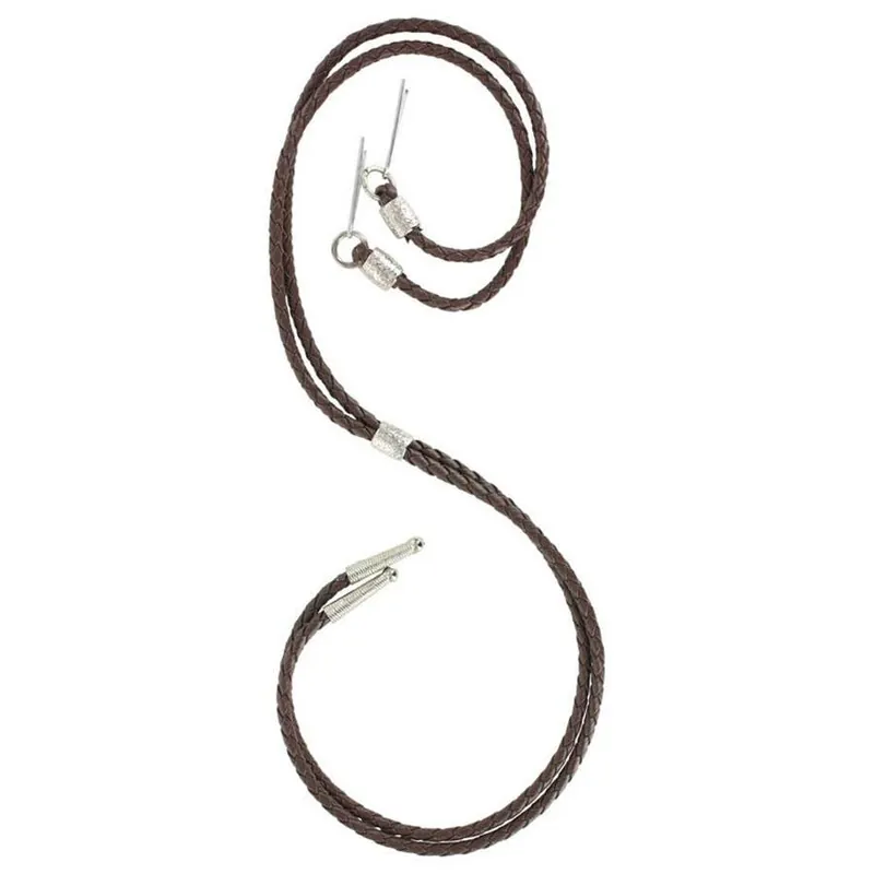 M & F Western Men‘s Braided Stampede String with Tips