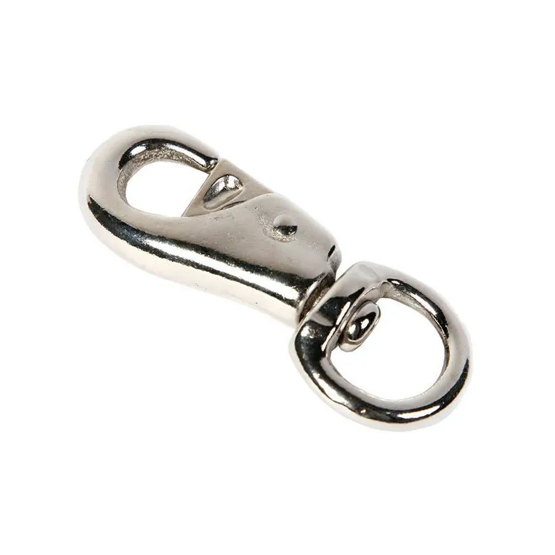 Koch Industries 3142m Tie Snap, Swivel Round Eye, Zinc Plated, 7/8"