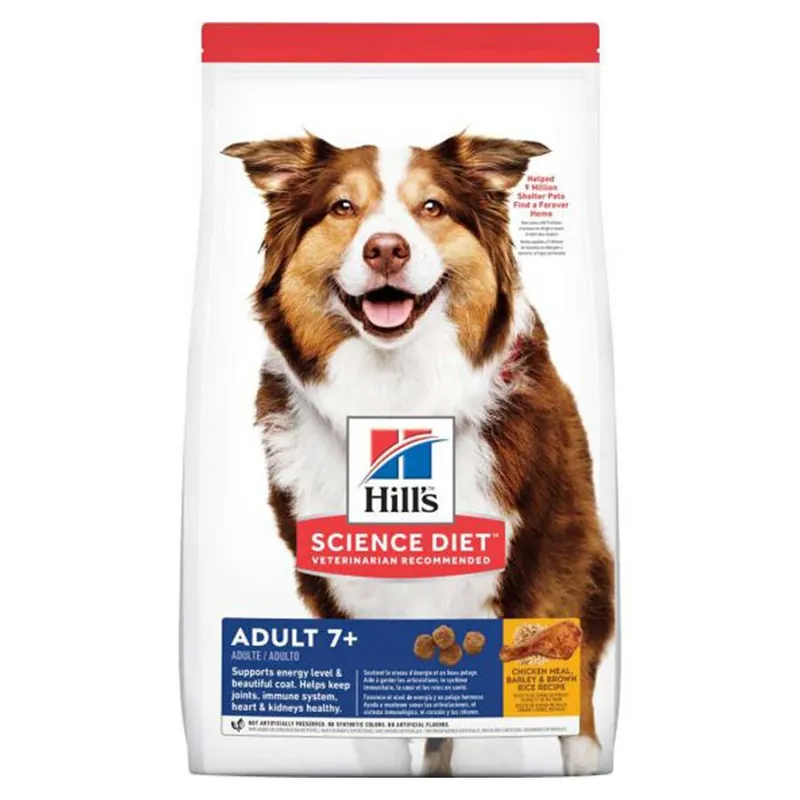 Hill‘s Science Diet Adult 7+ Active Longevity Chicken Meal Rice & Barley Recipe Dry Dog Food