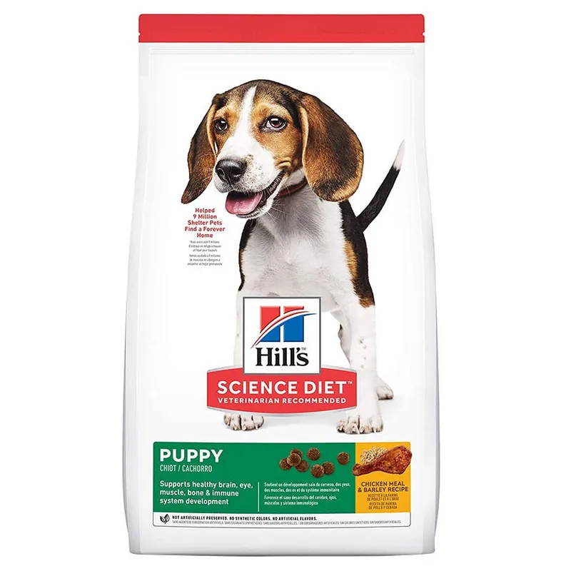 Hill‘s Science Diet Puppy Healthy Development with Chicken Meal & Barley Dry Dog Food