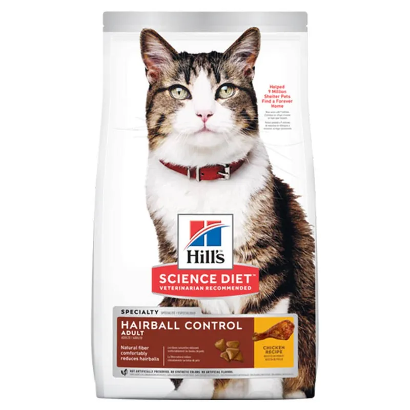 Hills Science Diet Adult Hairball Control Cat Food North 40 Outfitters