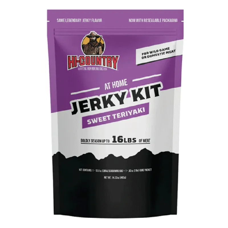Hi-Country Domestic Meat and WILD GAME Jerky Seasonings Kit