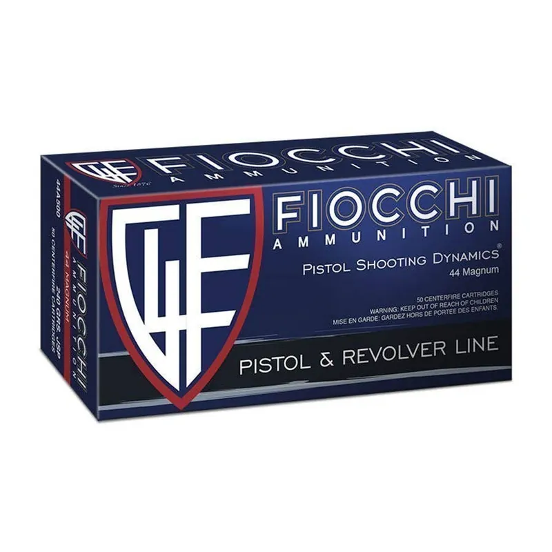Fiocchi Shooting Dynamics Centerfire JHP Pistol Ammuntion