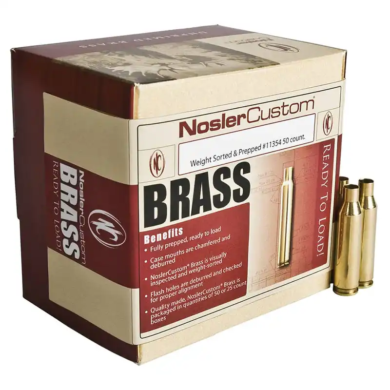 Nosler Brass Case - Box of 50