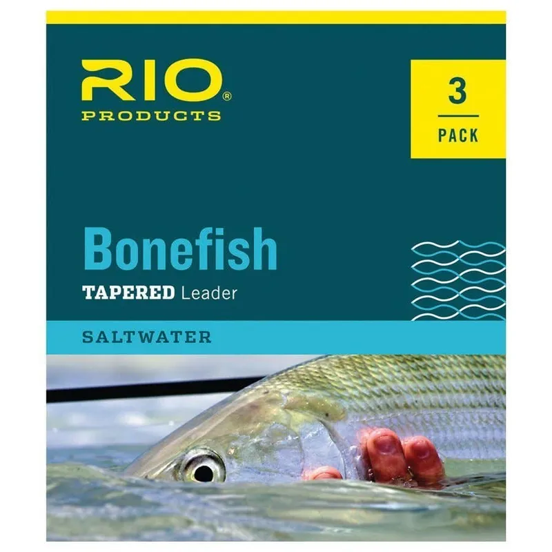 Rio Bonefish Leader - 3 Pack