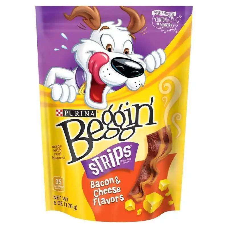 Beggin Bacon and Cheese Flavor Dog Snacks
