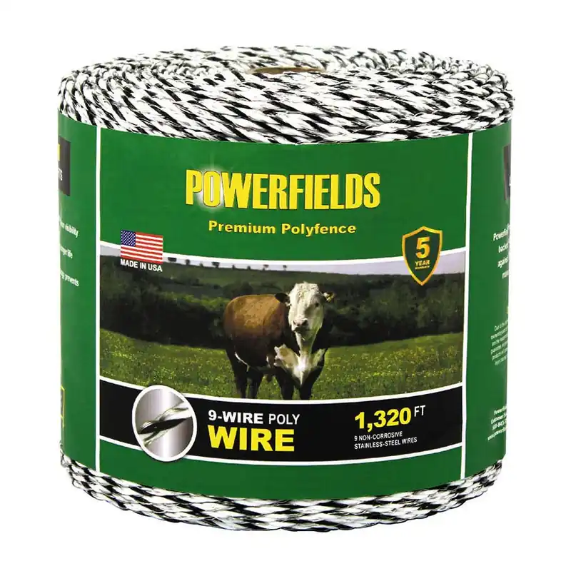 Powerfields 9 Wire Polywire North 40 Outfitters