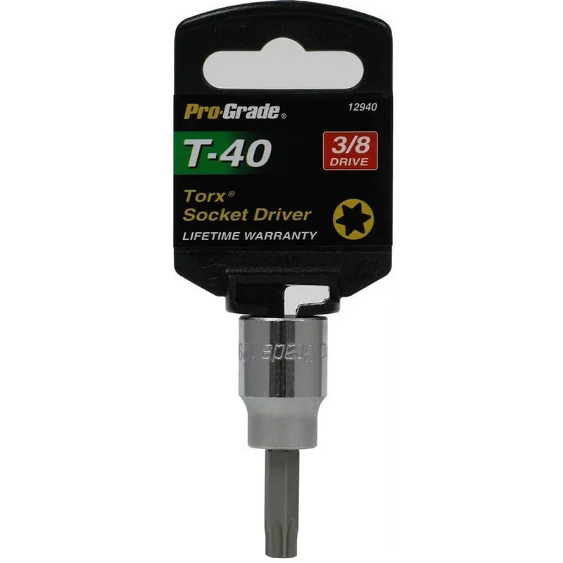 Pro-Grade 3/8"" Drive Internal Torx Socket