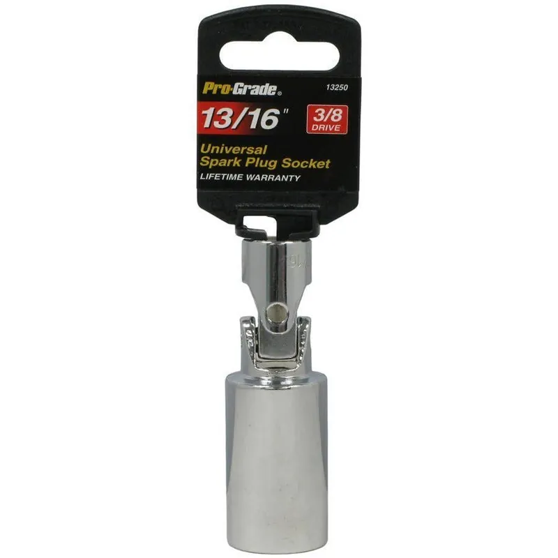 Pro-Grade 3/8"" Drive Universal Spark Plug Socket