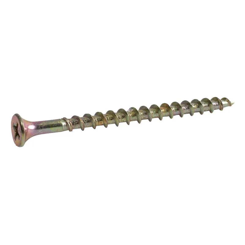 Big Timber Phillips Coarse Yellow Zinc Screw