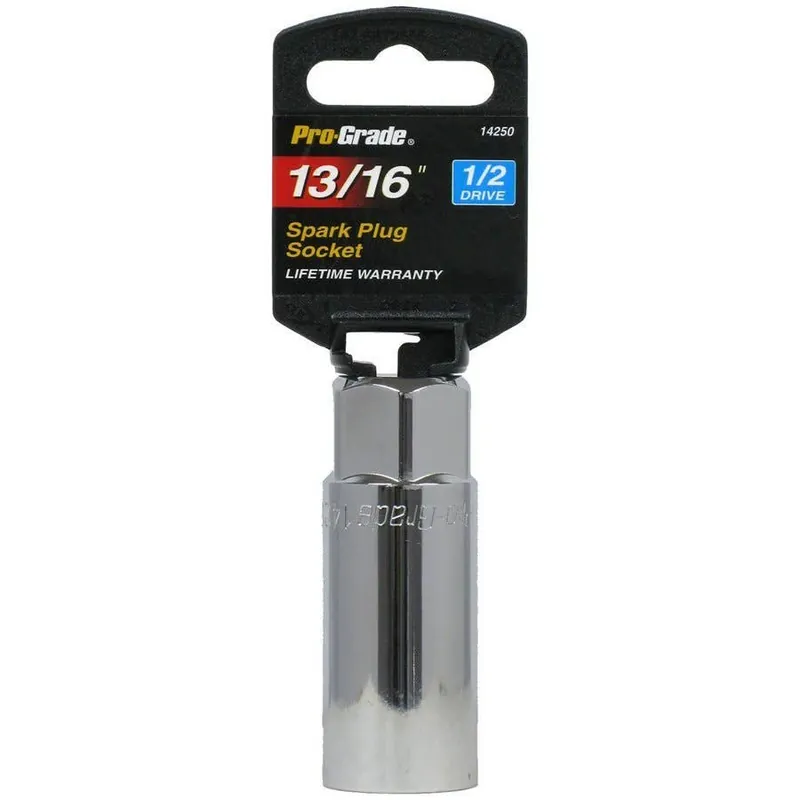 Pro-Grade 1/2"" Drive Spark Plug Socket