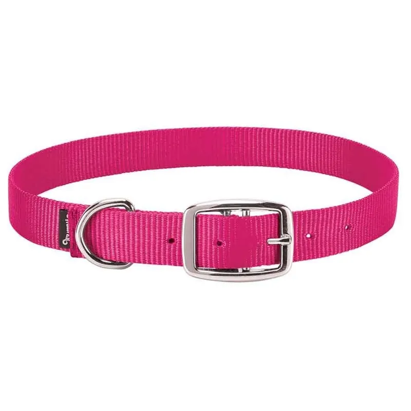 Weaver Pink Fusion Nylon Goat Collar