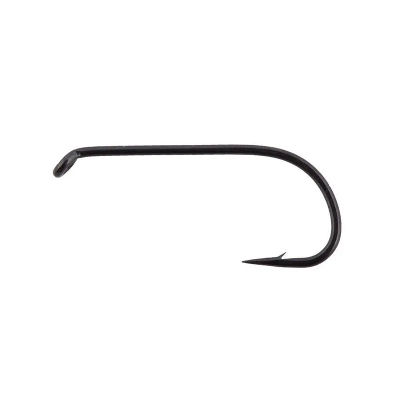 Tiemco TMC 102Y Black Dry Fly Hooks (25 pk.)