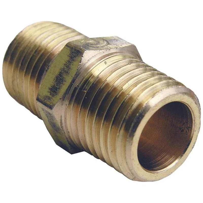 Lasco Brass Hex Nipple