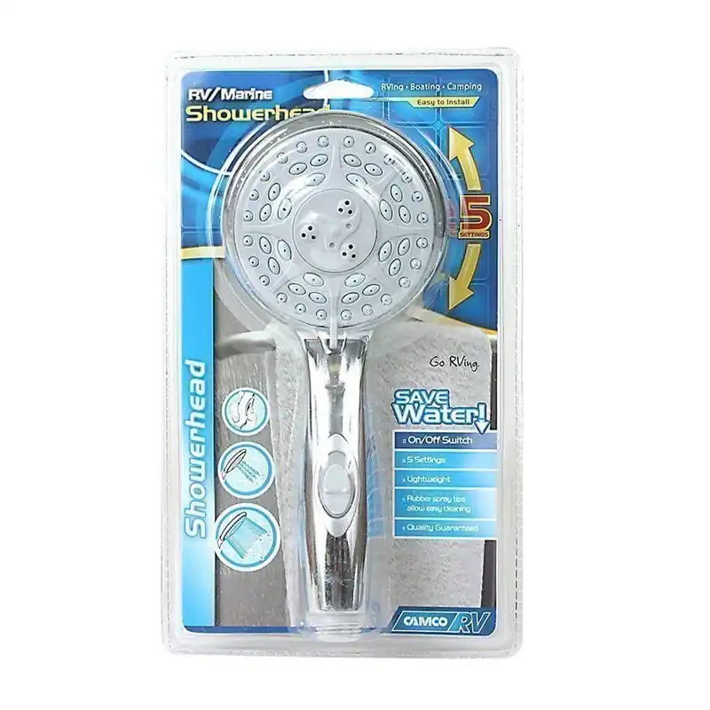 Camco Shower Head with On/ Off