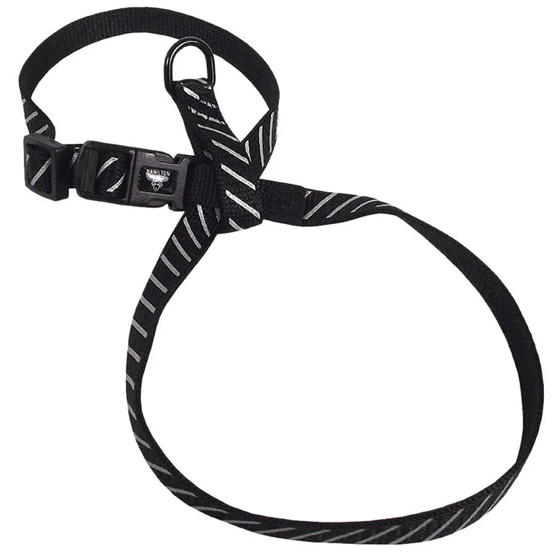 Hamilton Adjustable Reflective Figure 8 Pup-Cat Harness - 3/8""