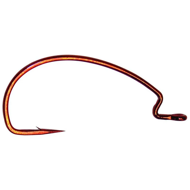 Gamakatsu Superline Offset Shank EWG Worm Hook - Red