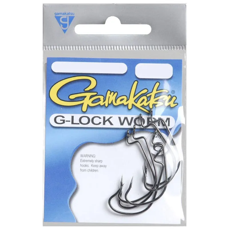 Gamakatsu Offset Shank G-Lock Worm Hook