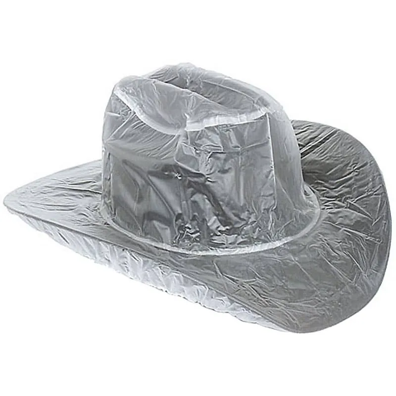 M & F Western Tall Hat Cover - Clear