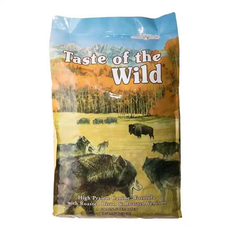 Taste of the Wild High Praire Dog Food- Bison & Roasted Venison North 40 Outfitters
