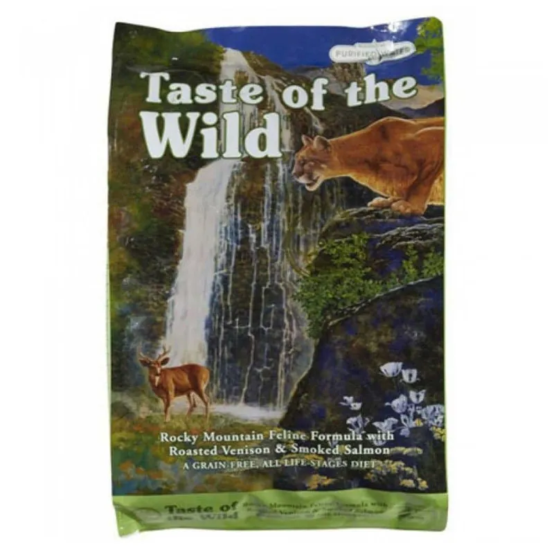 Taste of the Wild Rocky Mountain Feline® Formula with Roasted Venison & Smoked Salmon
