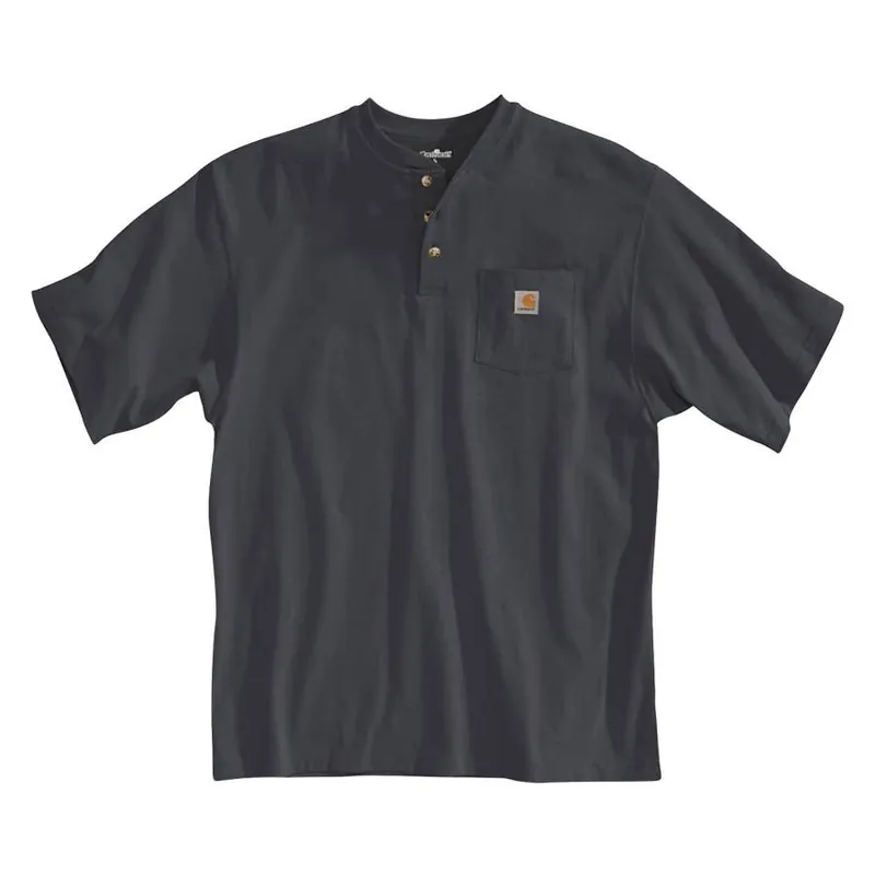 Carhartt Men‘s Short Sleeve Workwear Pocket Henley T-Shirt