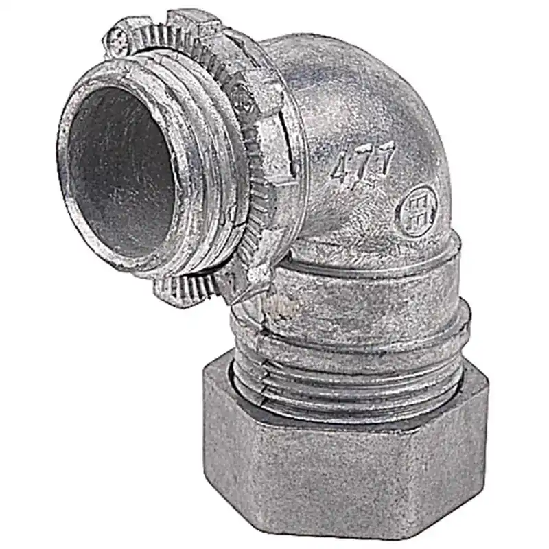 Steel City EMT Trade Type Compression Connector - 90