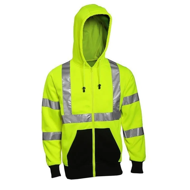 Tingley Rubber Job Sight Class 3 Zip-Up Hoodie