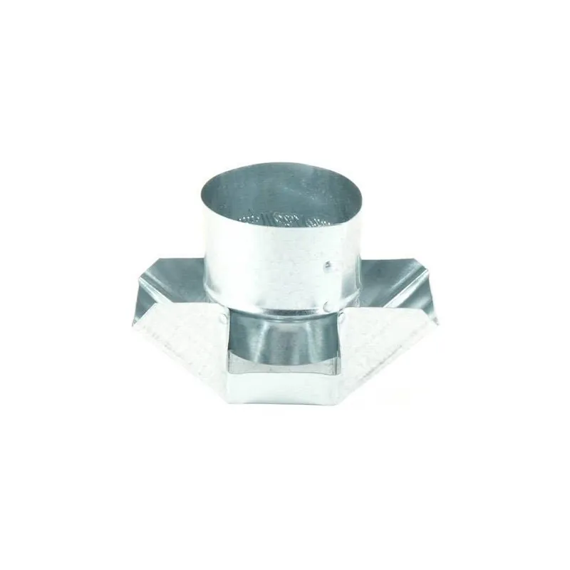 Gray Metal Products Galvanized Shanty Cap - Round Style