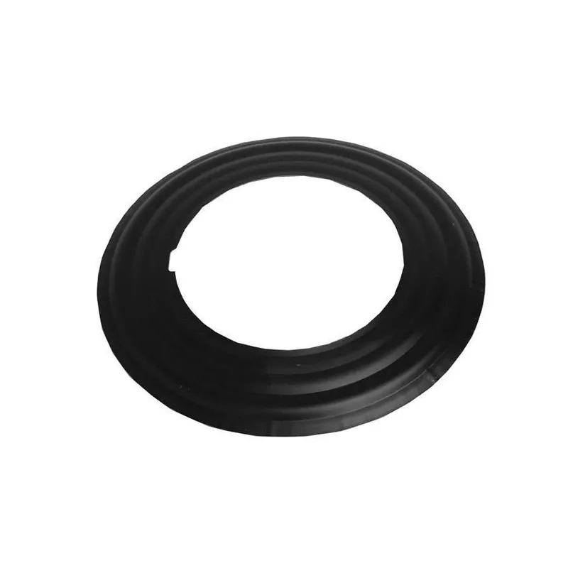 Gray Metal Products Stove Trim Collar - Matte Black - 24 Gauge