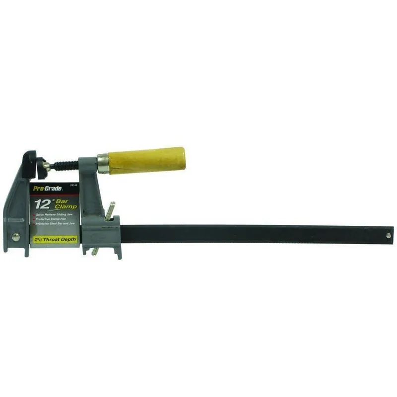 Pro-Grade 2-1/2"" Wood Bar Clamp