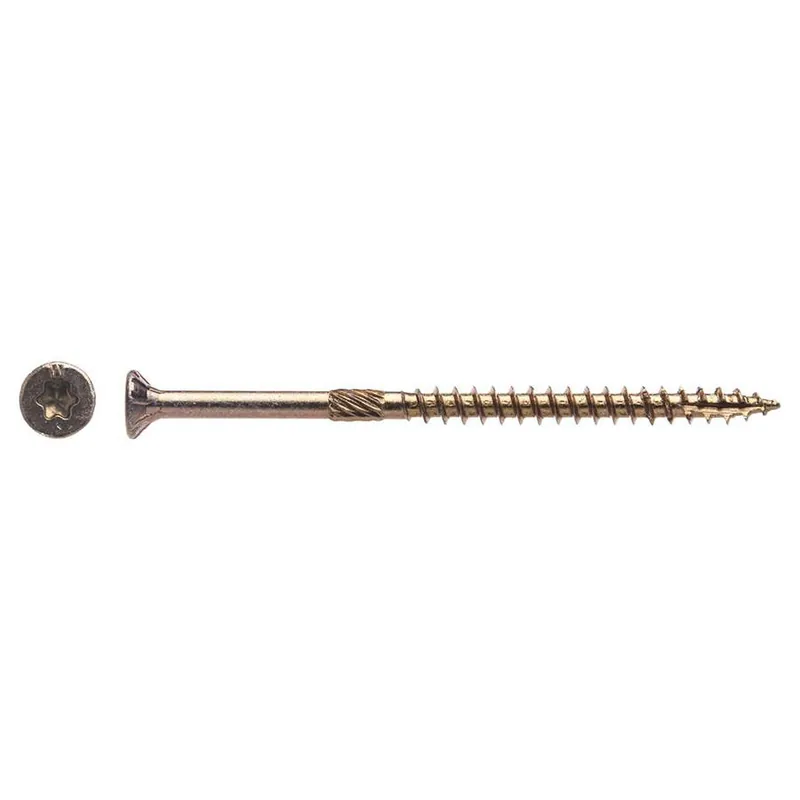 Big Timber Flat Head Gold Star Screw