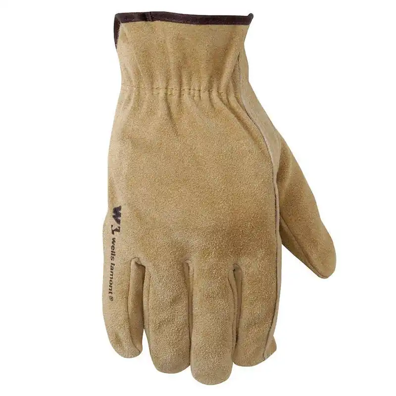 Wells Lamont Unlined Suede Leather Gloves