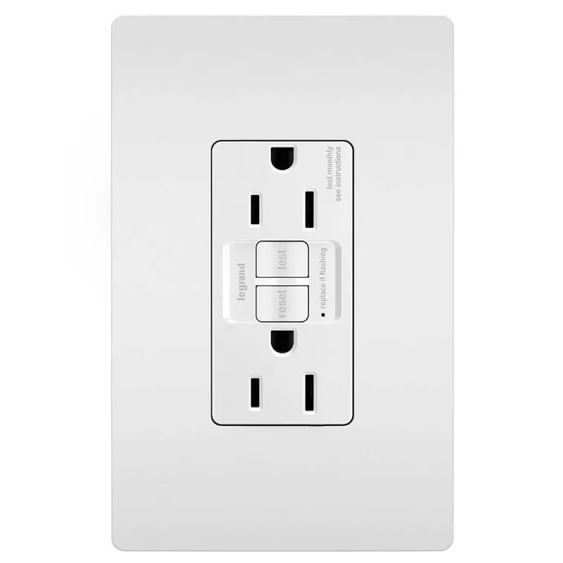 Pass & Seymour Spec-Grade 15 Amp Self-Test Duplex GFCI