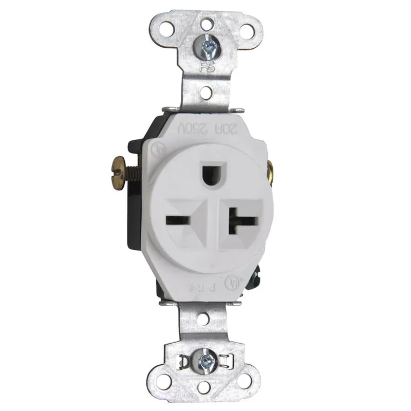 Pass & Seymour Heavy-Duty Spec Grade Single Receptacle Outlet