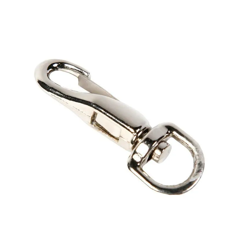 Koch Industries Spring Snap, Swivel Round Eye - Nickel Plated (2 Per Card)