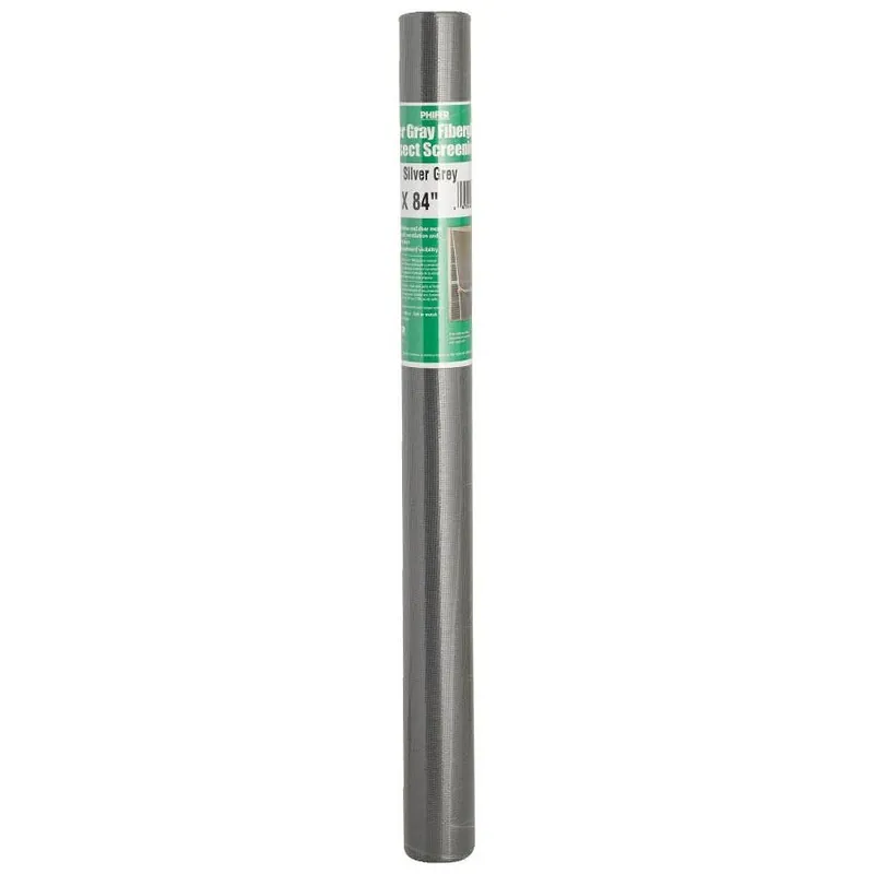 Phifer 84"" Fiberglass Screen - Gray