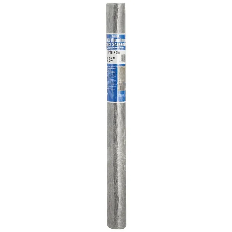 Phifer 84"" Bright Aluminum Insect Screen