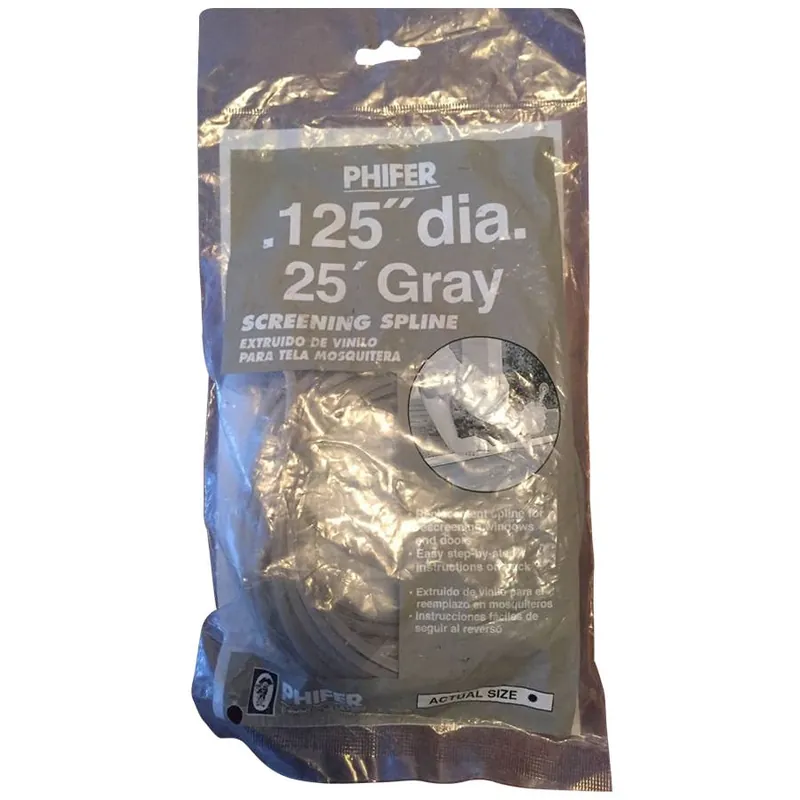 Phifer Screen Spline - Gray