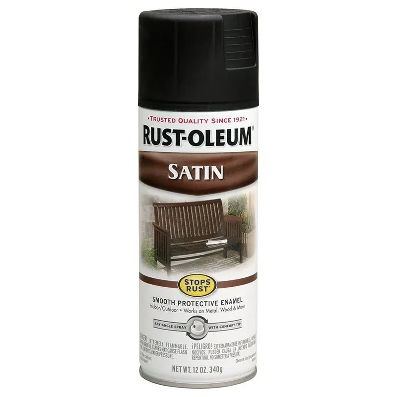 Rust-Oleum Stops Rust Satin Enamel Spray Paint